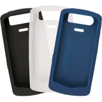 Blackberry Original 3 Pack of Skins - Black, White, Blue  HDW-15911-005-7-1