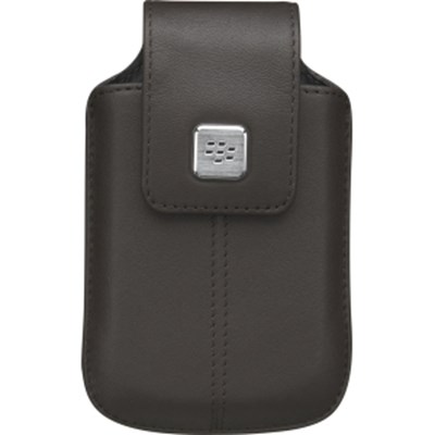 Blackberry Original Leather Swivel Holster-Dark Brown  HDW-18960-002