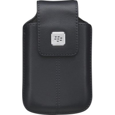 Blackberry Original Dark Blue Leather Swivel Holster  HDW-18960-003