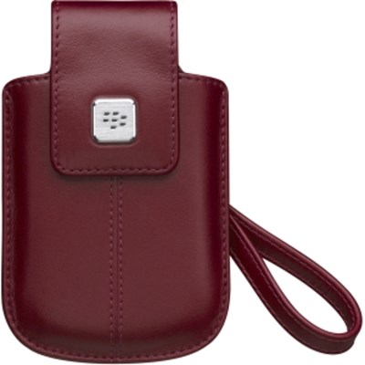 Blackberry Original Dark Red Leather Tote  HDW-18961-002