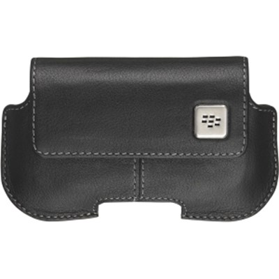 Blackberry Original Black Leather Horizontal Holster  HDW-18965-001