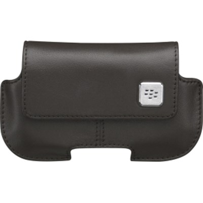 Blackberry Original Dark Brown Leather Horizontal Holster   HDW-18965-002