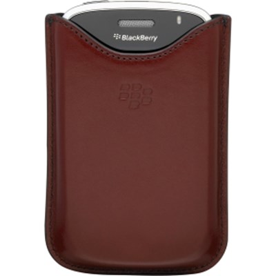 Blackberry Original Leather Pocket - Merlot Red   HDW-19608-003