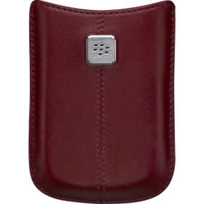 Blackberry Original Leather Pocket- Dark Red  HDW-19862-003