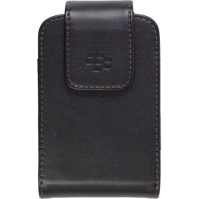 Blackberry Original Leather Swivel Holster - Black  HDW-24208-001