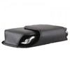Premium Black Leather Pouch  HORMD Image 3