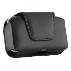 Premium Black Leather Pouch  HORMD