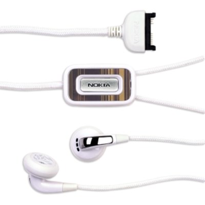 Nokia Original HS-31 Fashion Stereo Headset - White