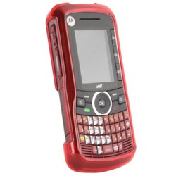 Motorola Compatible Protective Shield - Transparent Red  I465COVRD-NE