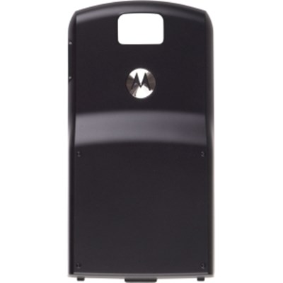 Motorola Original Extra Capacity Battery Door - Black   KAHN4030