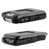 Blackberry Compatible Solid Black Protective Shield with Swivel Belt Clip  KICKCOVBK Image 3