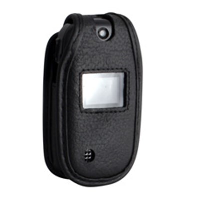 UTStarcom Compatible Leather Case with Fixed Belt Clip and Wrist Strap    LCCDM8935PR