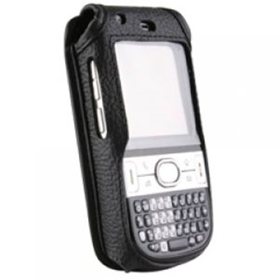 Palm Compatible Leather Case with Fixed Belt Clip and Wrist Strap    LCCENTROPR