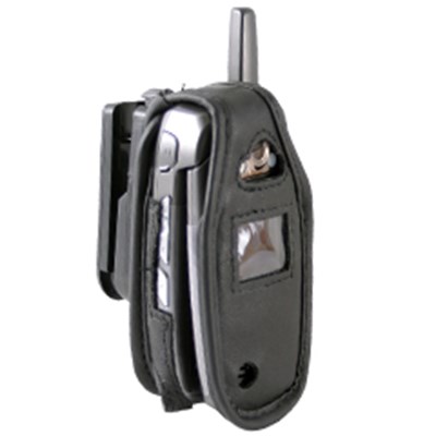 LG Compatible Platinum Avanti Leather Case with Ratcheting Swivel Clip  LCGLAX355
