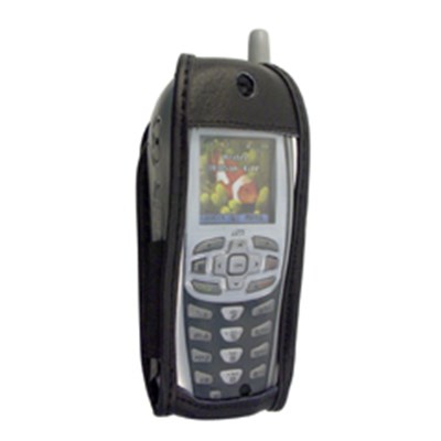 Nextel Compatible Standard Leather Case with Fixed Belt Clip    LCI275PR