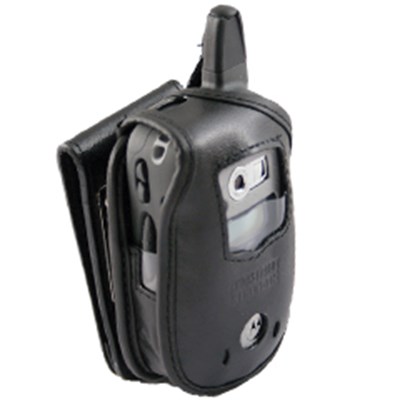 Nextel Compatible Leather Dura-Case with Metal Belt Clip    LCI580IS