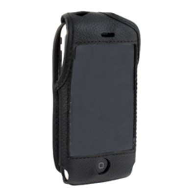 Apple Compatible Leather Case with Fixed Belt Clip   LCIPHONEPR
