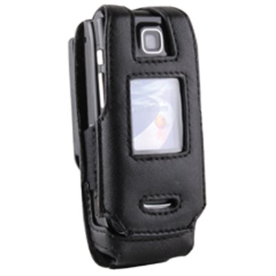 Nokia Compatible Infinity Padded Lambskin Case with Ratcheting Swivel Belt Clip    LCPAD6555