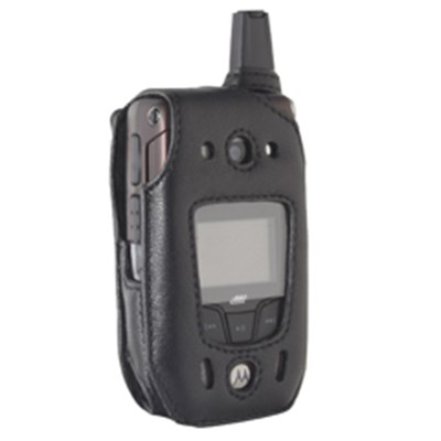 Nextel Compatible Infinity Padded Lambskin Case with Ratcheting Swivel Belt Clip    LCPADI880