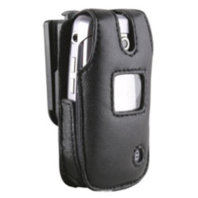 LG Compatible Infinity Padded Lambskin Case with Ratcheting Swivel Belt Clip    LCPADVX5400
