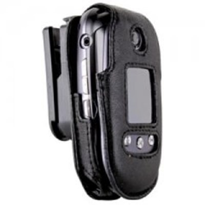 LG Compatible Infinity Padded Lambskin Case with Ratcheting Swivel Belt Clip  LCPADVX8350
