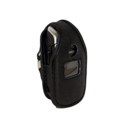 Samsung Compatible Standard Leather Case with Fixed Belt Clip  LCPMA840PR