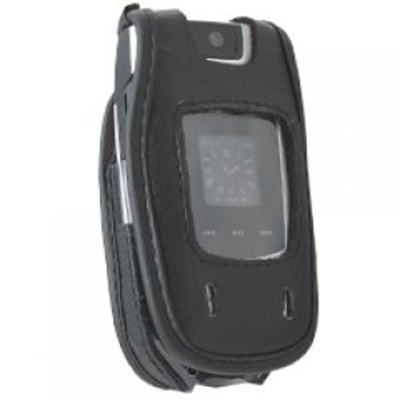 Samsung Compatible Leather Case with Standard Belt Clip