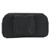 Mobile Glove Luxus Black Leather Horizontal Case with Stationary Belt Clip and Loop  LUHRANTBK Image 1