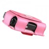 Mobile Glove Luxus Pink Satin Horizontal Case with Stationary Belt Clip and Loop  LUHRANTPK Image 2