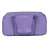 Mobile Glove Luxus Purple Satin Horizontal Case with Stationary Belt Clip and Loop  LUHRANTPU Image 1