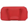 Mobile Glove Luxus Red Satin Horizontal Case with Stationary Belt Clip and Loop  LUHRANTRD Image 1