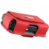 Mobile Glove Luxus Red Satin Horizontal Case with Stationary Belt Clip and Loop  LUHRANTRD Image 2