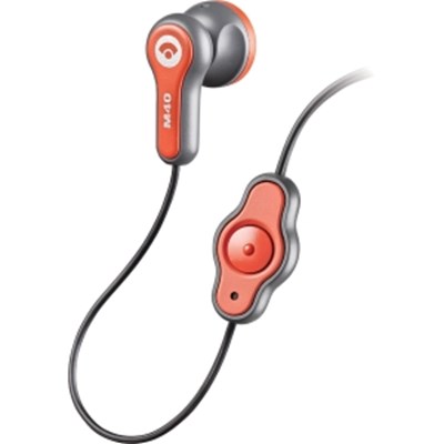 Universal Plantronics Earbud Mobile Headset - Orange  M43-X1