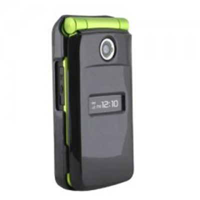 Sony Ericsson Compatible Solid Black Protective Shield with Swivel Belt Clip  M506COVBK