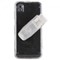 Samsung Compatible Clear Protective Shield With Swivel Belt Clip  M800COVCL Image 1