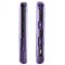 Samsung Compatible Transparent Purple Protective Shield With Swivel Belt Clip  M800COVPU Image 3