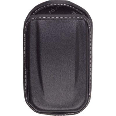 Universal Milante Ancona Leather Case with Fixed Belt Clip - Black     MIL-28LBW