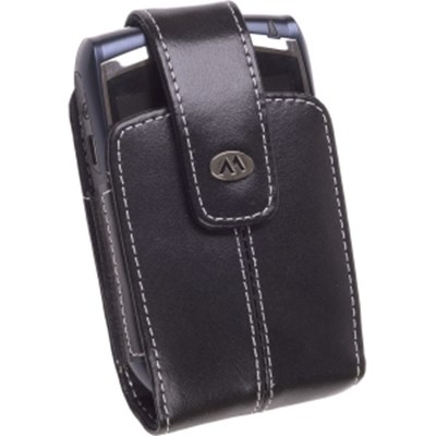Blackberry Compatible Milante Katteh Vertical Leather Holster - Black        MIL-65LBWKATTEH
