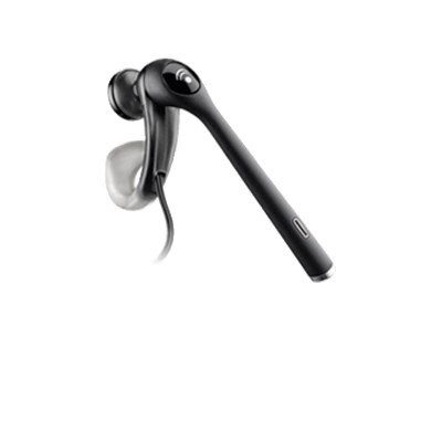 Universal Plantronics MX250 In-the-Ear Mobile Headset - Black    MX250-BLK