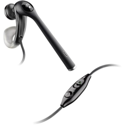Universal Plantronics Earbud Mobile Headset with Boom  MX256-X1