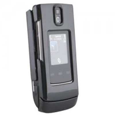 Nokia Compatible Black Protective Shield with Swivel Belt Clip  NK6650COVBK