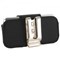Medium Horizontal Nylon Pouch - Black  NYLMDBK Image 1