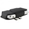 Medium Horizontal Nylon Pouch - Black  NYLMDBK Image 2