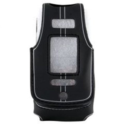 Motorola Compatible Platinum Skins Case with Fixed Swivel Belt Clip with Metal Reinforcement  PSKV950