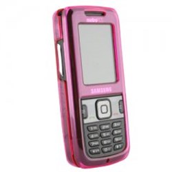 Samsung Compatible Protective Shield - Hot Pink  R450COVHP-SA