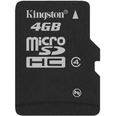 Kingston 4GB MicroSD Card  SDC4-4GBSP