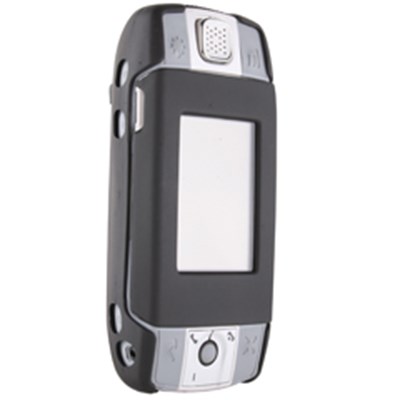 UTStarcom Compatible Rubberized Snap-On Cover with Swivel Belt Clip - Black    SIDEIDRUBBK