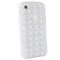 Apple Compatible Textured Silicone Sleeve - Solid White  SIL3GWH Image 1