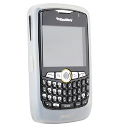 Blackberry Compatible Clear Silicone Sleeve SILBB8350CL