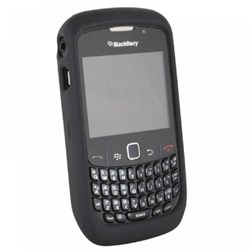 Blackberry Compatible Silicone Sleeve - Black  SILBB8520BK-BL